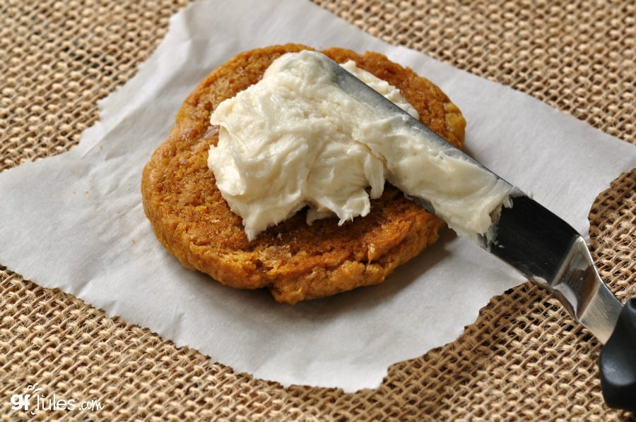 gluten free Little Debbie Oatmeal Cookie with Filling Spread