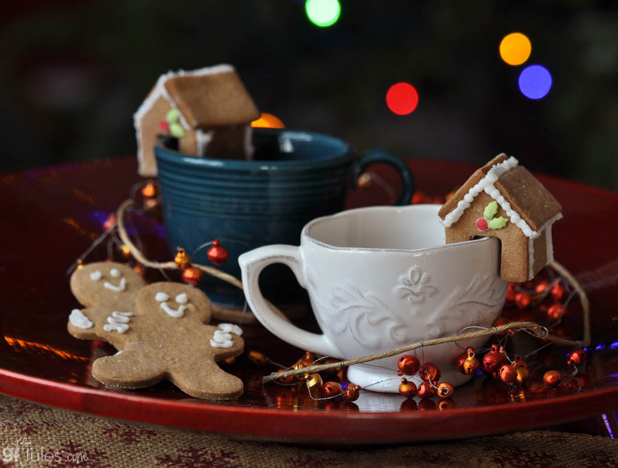 gluten free mini gingerbread houses | gfJules