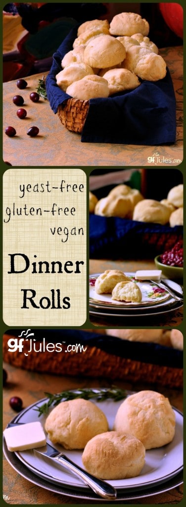 gluten free yeast free dinner rolls pinterest - gfJules