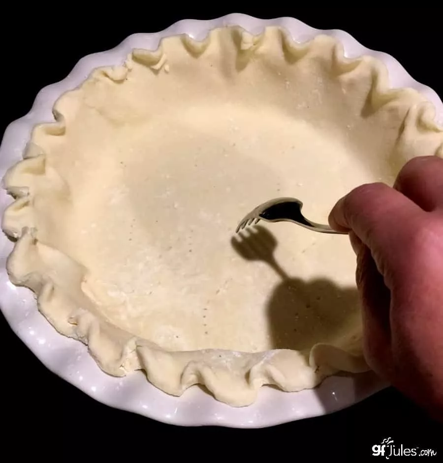 baking frozen gluten free pie crust - gfJules