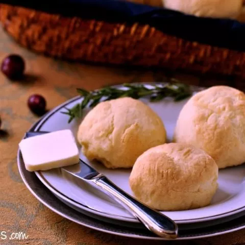 gluten free yeast free dinner rolls Thanksgiving - gfJules