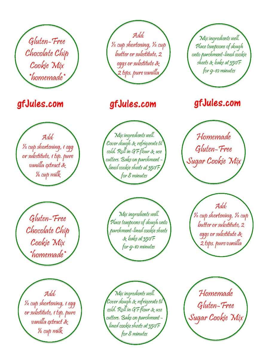 Festive Sugar Cookie Mix in a Jar {With Free Printable Tag!} - Cooking With  Carlee
