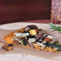 gluten free sweet potato pizza slice SQ