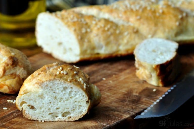 Gluten Free Baguette Recipe you won't BELIEVE it's gluten free.