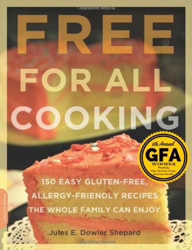 gfJules Free For All cooking award winning cookbook