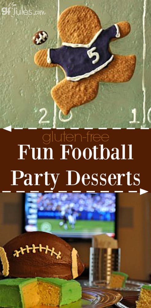 Gluten Free Fun Football Party Desserts gfJules