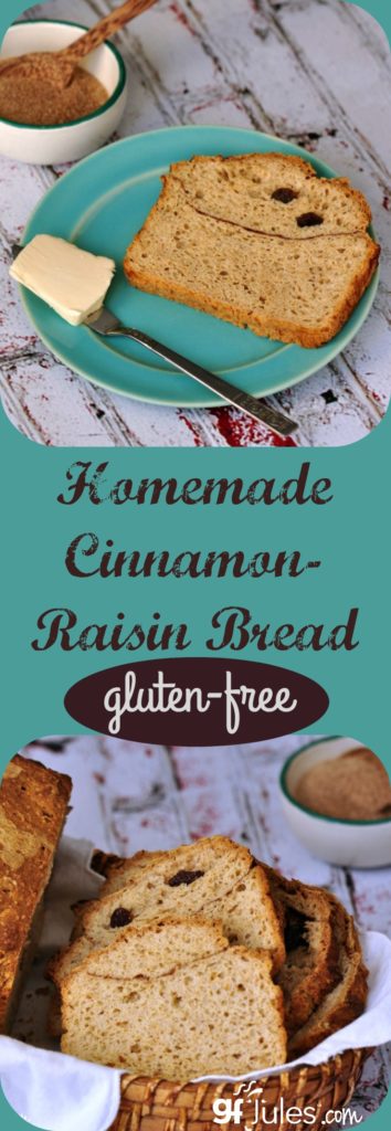 Seeking a soft, bendable gluten free cinnamon raisin bread? This recipe aims to please! Subtle cinnamony-flavor in a moist, pliable sandwich bread!