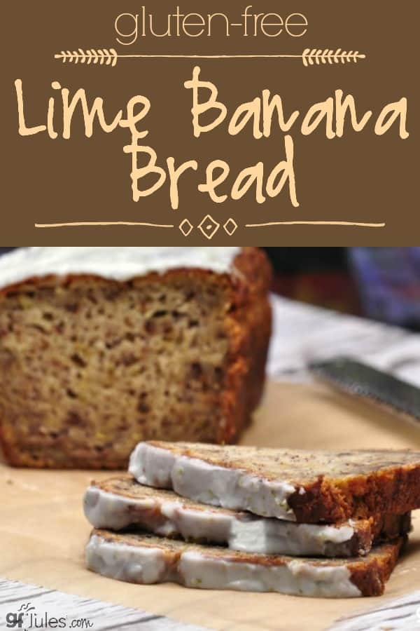 Gluten Free Lime Banana Bread by gfJules has the slightest tang, and is ever so moist!