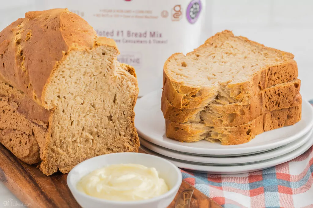 Gluten Free No Yeast Bread Recipe for Sandwiches | gfJules