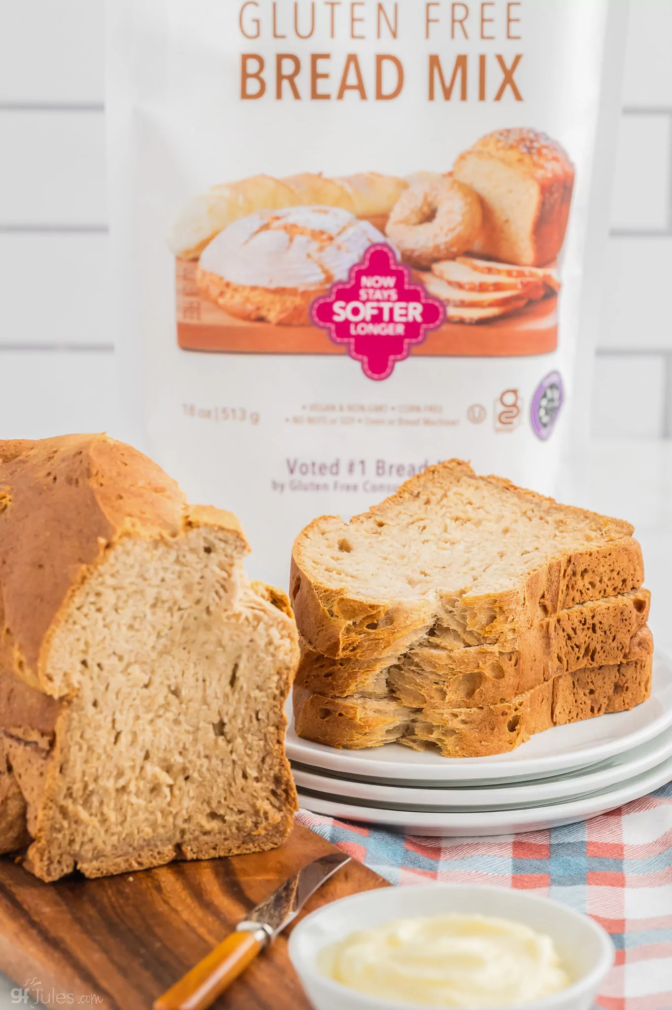 Gluten Free No Yeast Bread Recipe for Sandwiches | gfJules