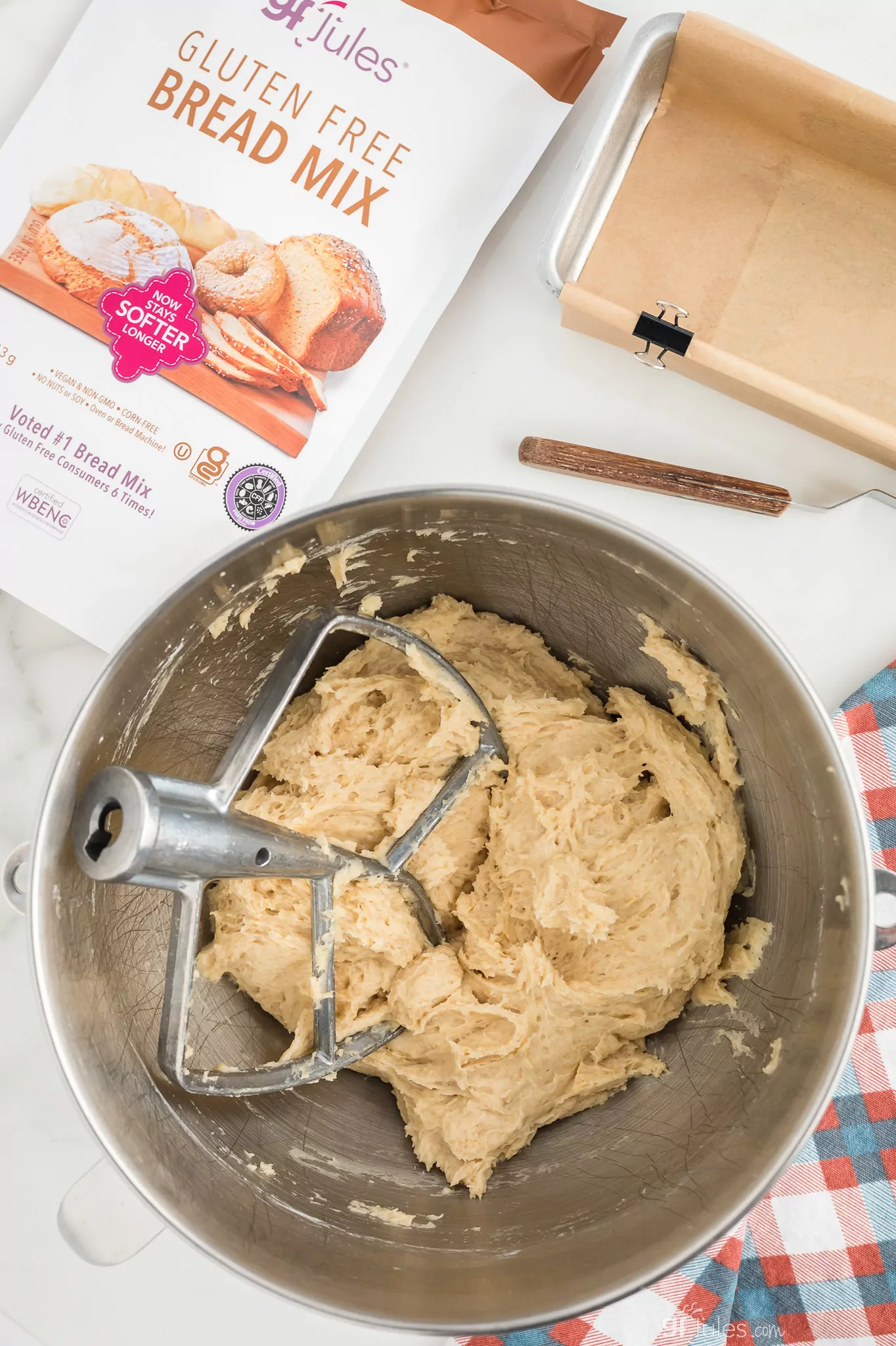 Gluten Free No Yeast Bread Recipe for Sandwiches | gfJules