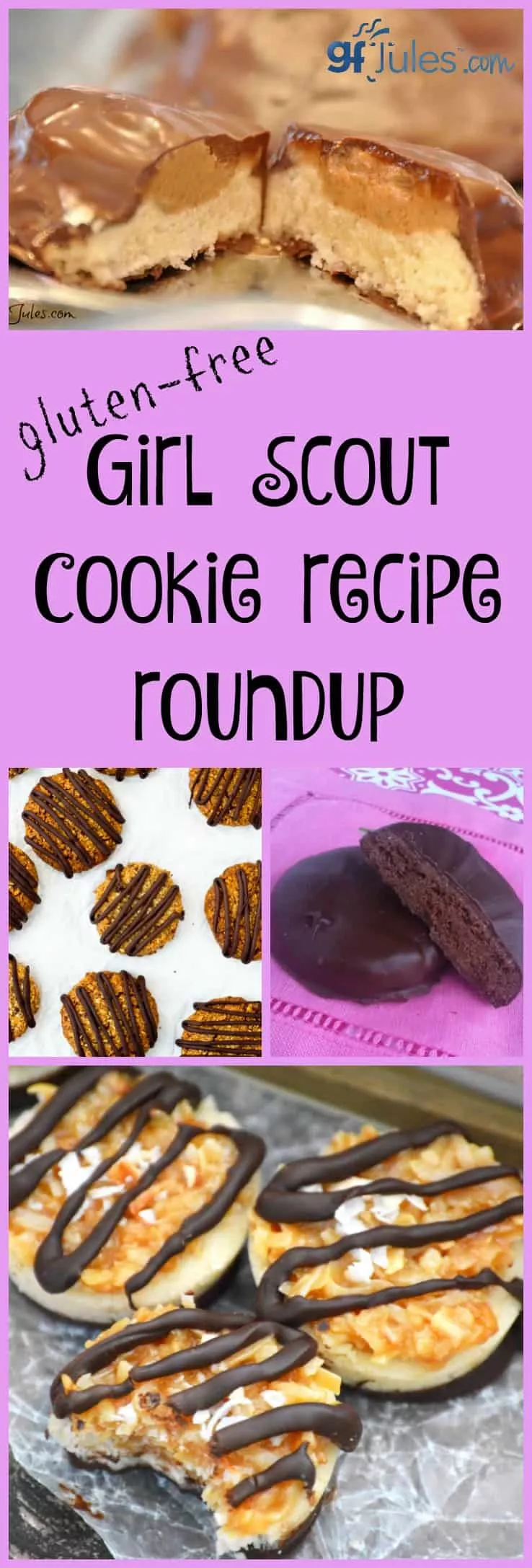 Round Em Up! Gluten Free Girl Scout Cookie Recipes - gfJules