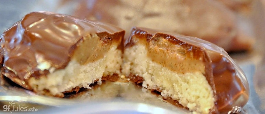 gluten free tagalongs close up
