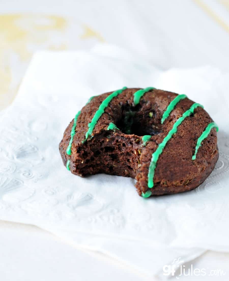 Gluten Free Chocolate Donut with Zucchini