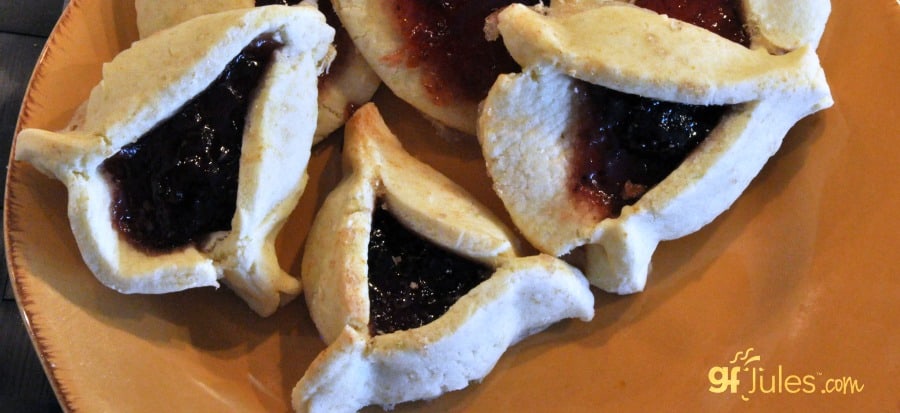 gluten free hamantashen - gfJules