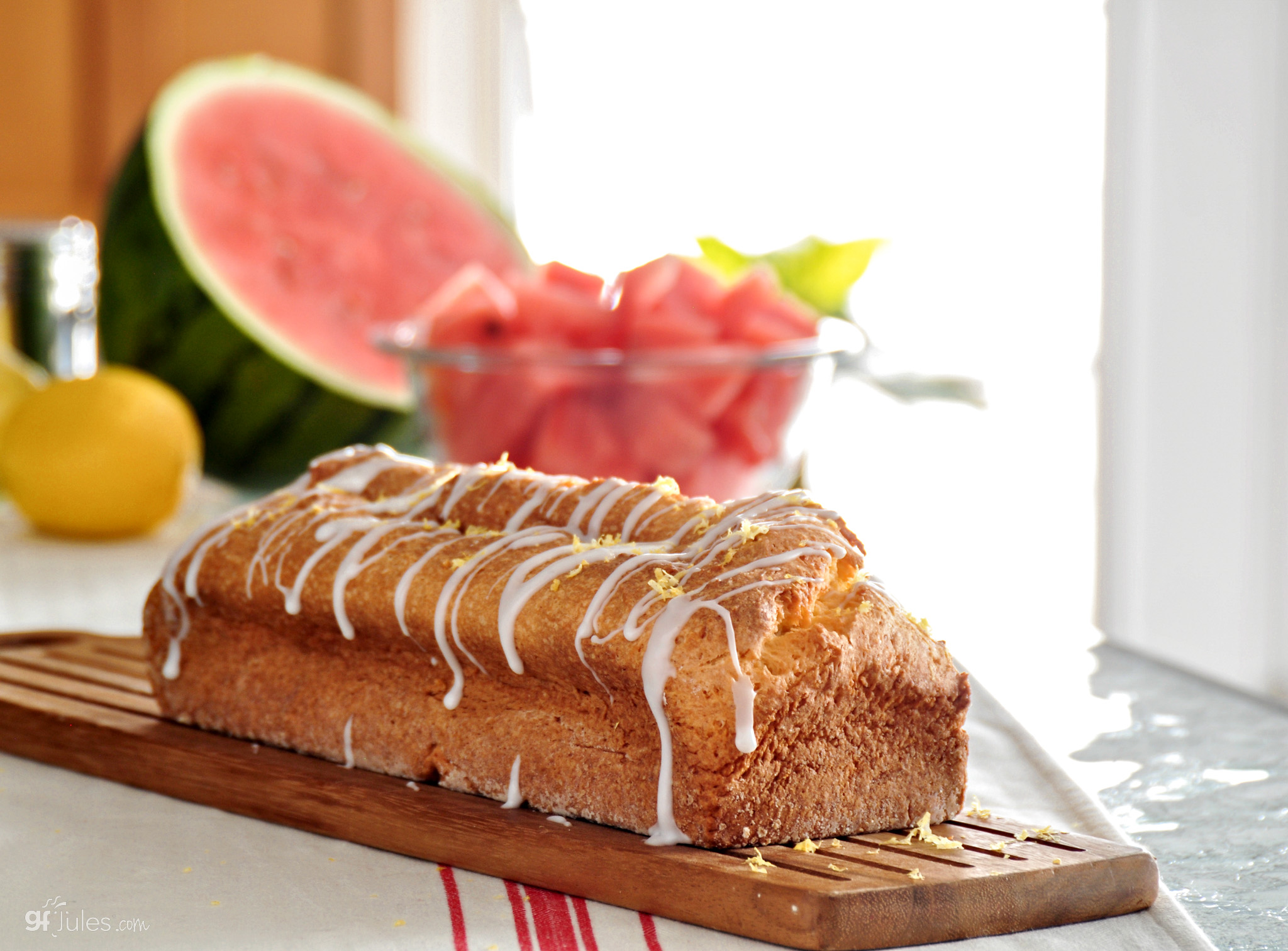 gluten free lemon poundcake full loaf gfJules