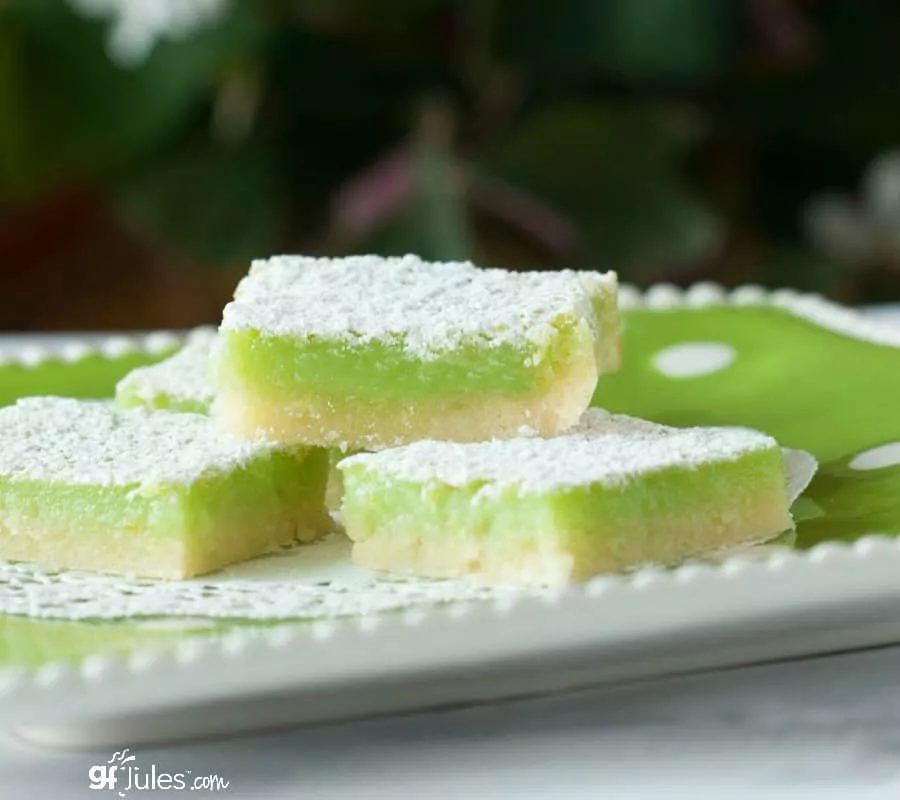 gluten free lime bars gfJules Gluten free recipes gfJules with
