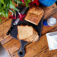 gluten free beer bread sliced OH