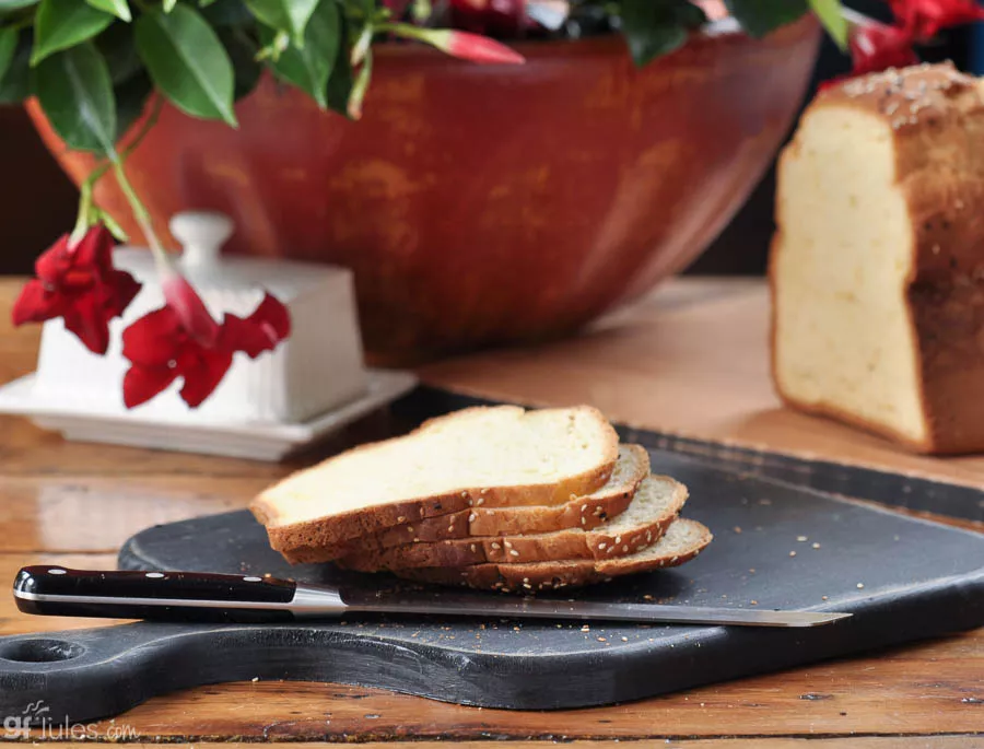 gluten free beer bread slices cu