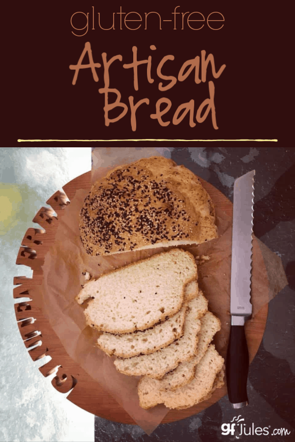 Quick and easy gluten free artisan bread by gfJules