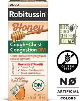 Robitussin gluten free