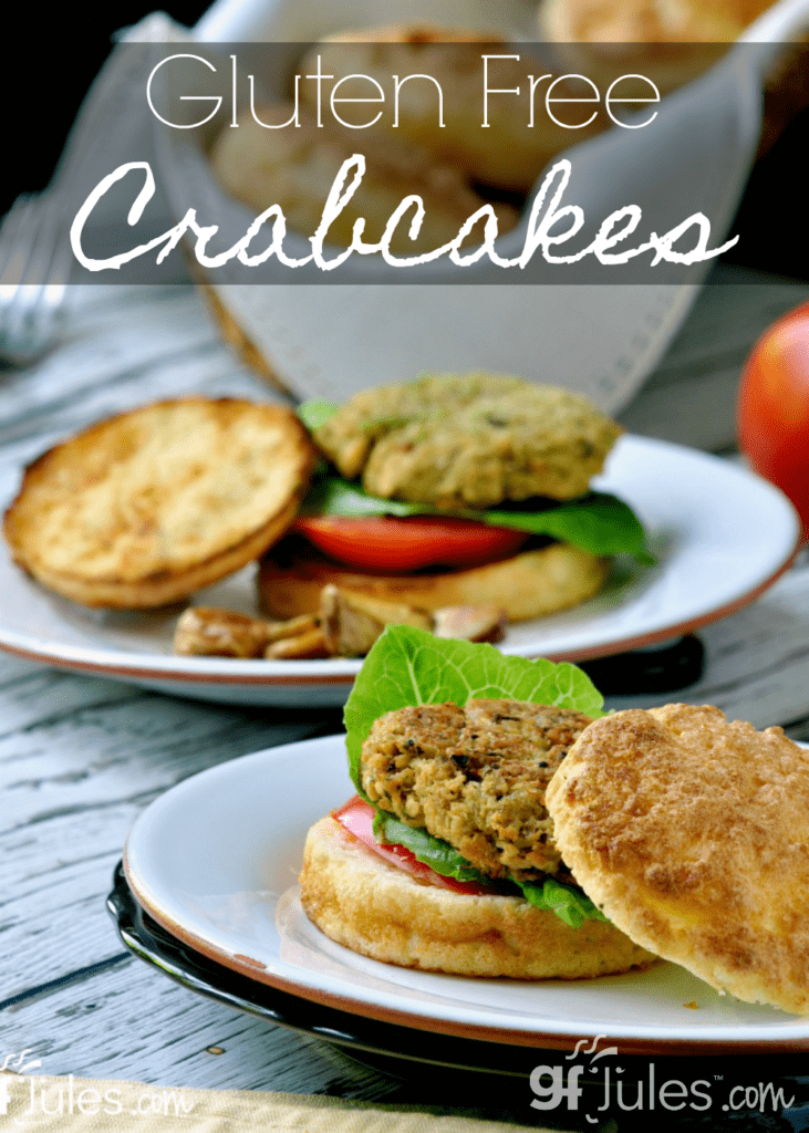 Gluten Free Crabcake Recipe - quick, easy - with gfJules