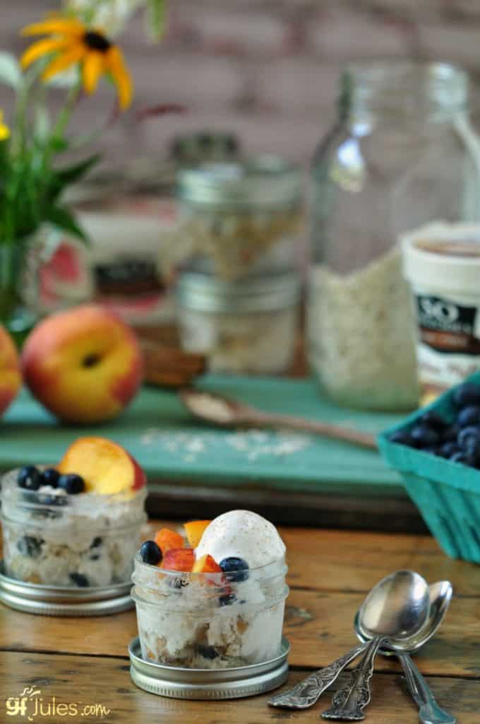 Gluten Free Overnight Oats Dessert with So Delicious