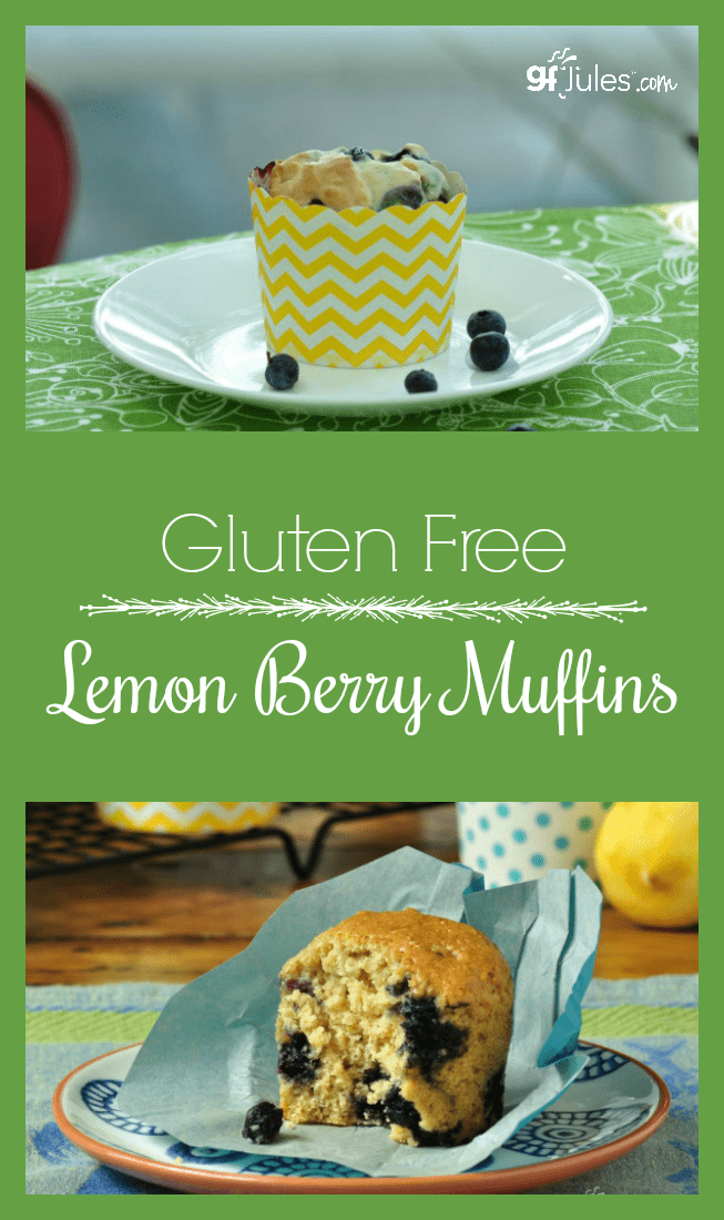 I love lemon anything. And if you're like me, nothing wakes up tastebuds like these moist and tangy gluten free Lemon Berry Muffins!