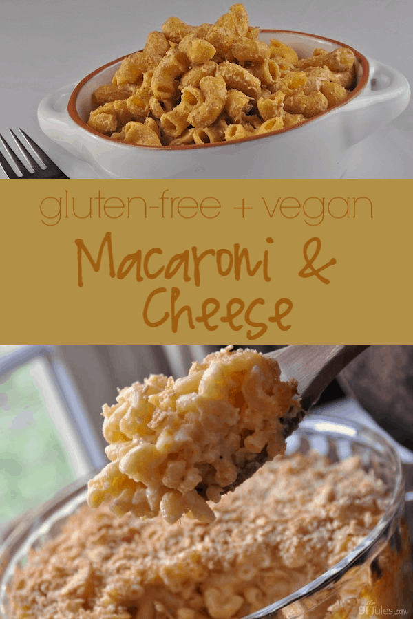 This gluten free vegan Macaroni & Cheese recipe is something special! It makes a delicious dairy free cheesy sauce too! Healthy and tasty.