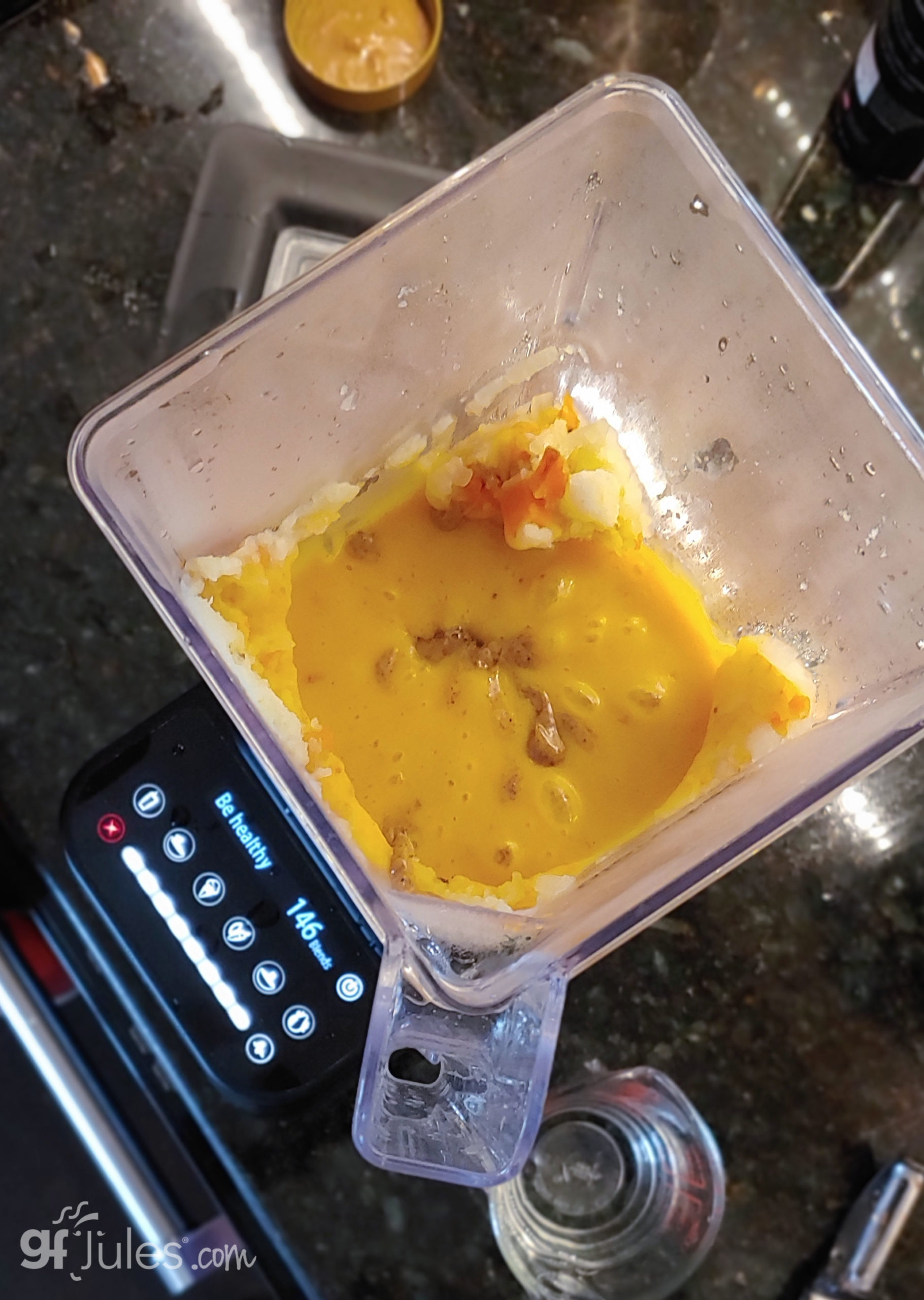 blendtec gluten free vegan mac and cheese sauce process Gluten free