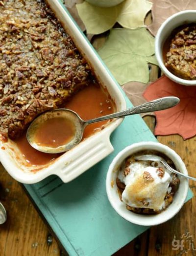 gluten-free-pumpkin-cobbler-with-ice-cream-gfjules-com