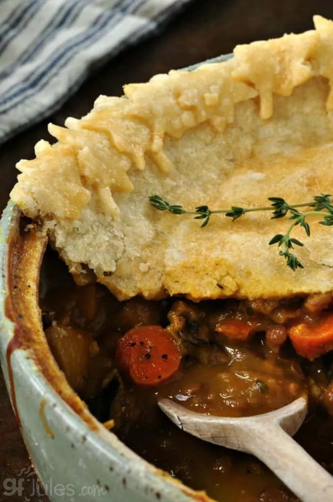 Gluten Free Pot Pie crust cu