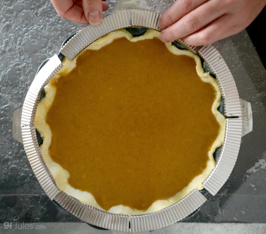 gluten free pie with crust shields