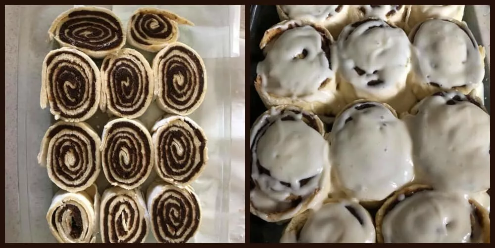 Laura O's cinnamon rolls