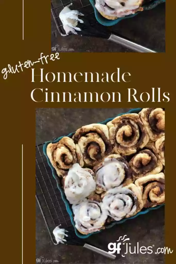 Homemade Gluten Free Cinnamon Rolls | gfJules