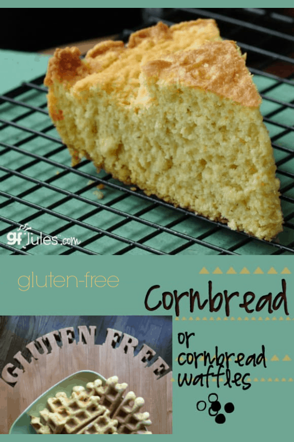 Favorite Gluten Free Cornbread or even Cornbread Waffles! So easy, light and moist - YUM!