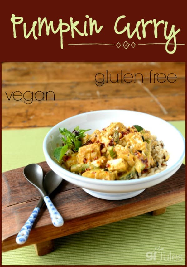Easy Gluten Free Pumpkin Curry - vegan gfJules