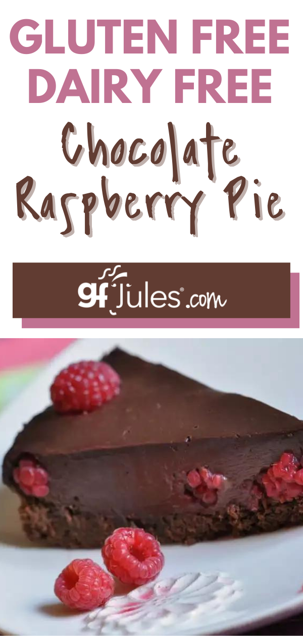 Gluten Free Chocolate Raspberry Pie PIN