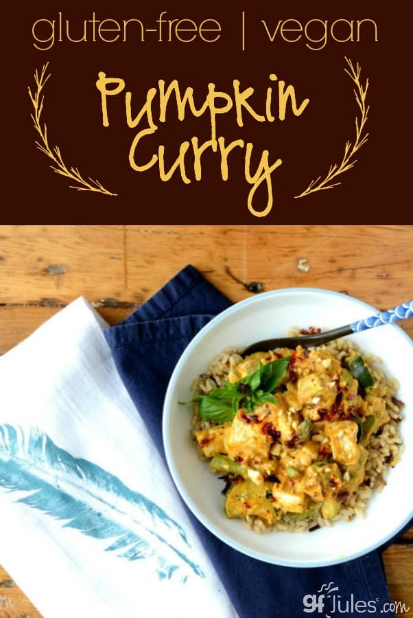 gluten free vegan pumpkin curry - gfJules