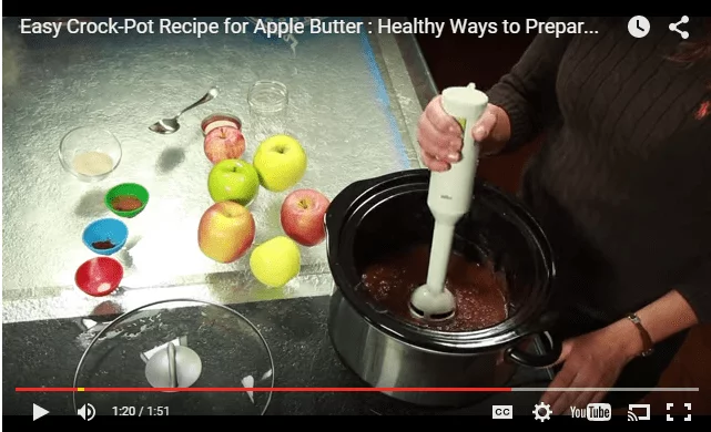 apple butter puree