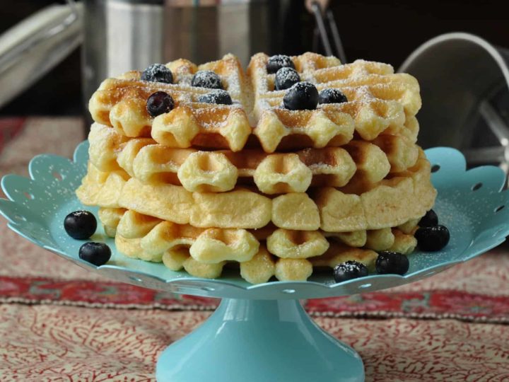 Gluten Free Belgian Waffles Recipe Light Fluffy Gfjules Com