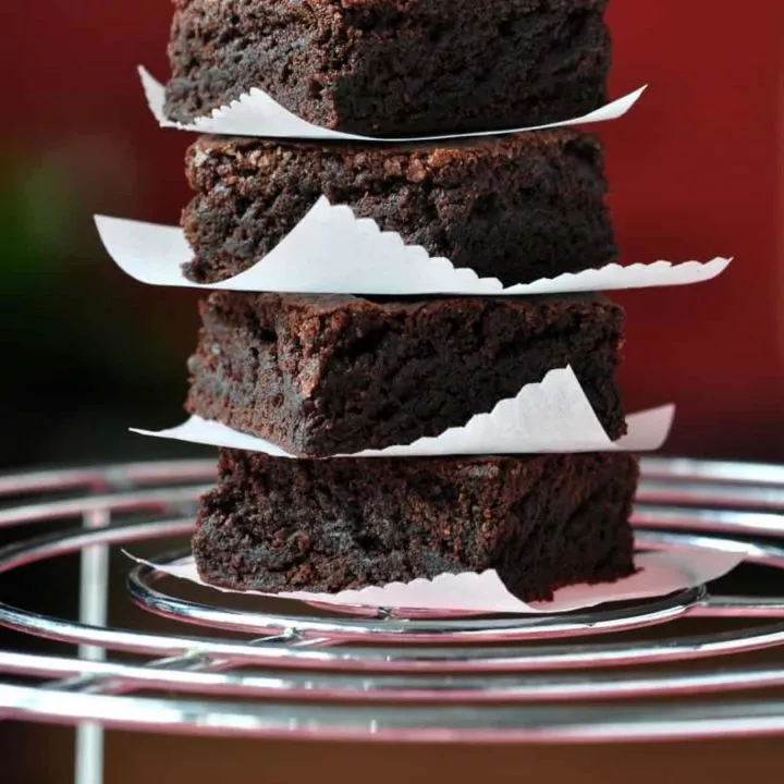 Best Gluten Free Brownies Stack resized