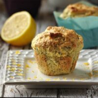 Gluten Free Lemon Poppyseed Muffin resized
