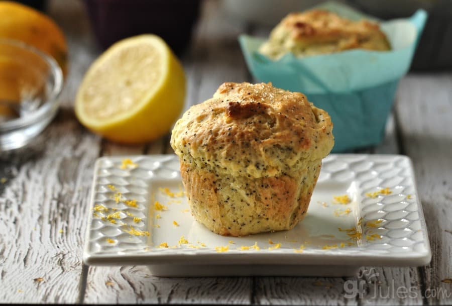 Gluten Free Lemon Poppyseed Muffin resized