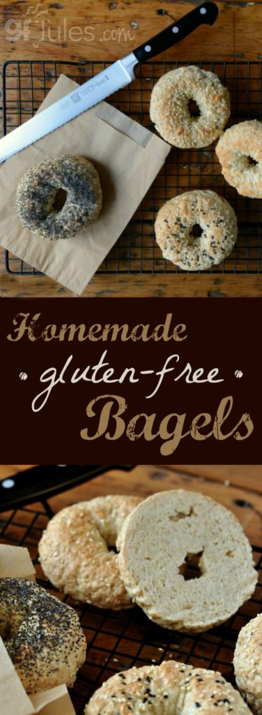 Homemade Gluten Free Bagels | gfJules.com