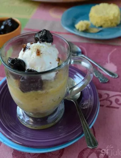 gluten free Vanilla Mug cake