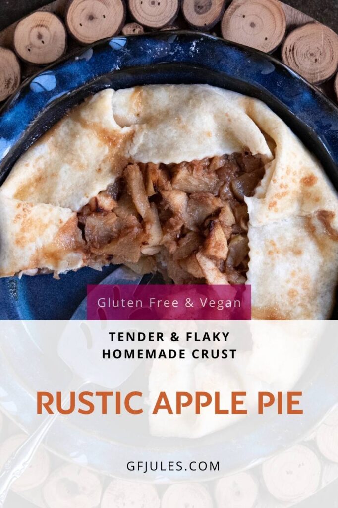 gluten free Rustic Apple Pie | gfJules
