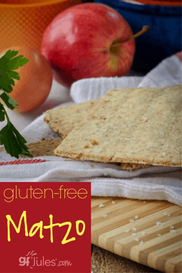 Preparing for Passover? Try this Gluten Free Matzo recipe. These great saltine-like crackers are wonderful for Jewish holidays or any time of year!