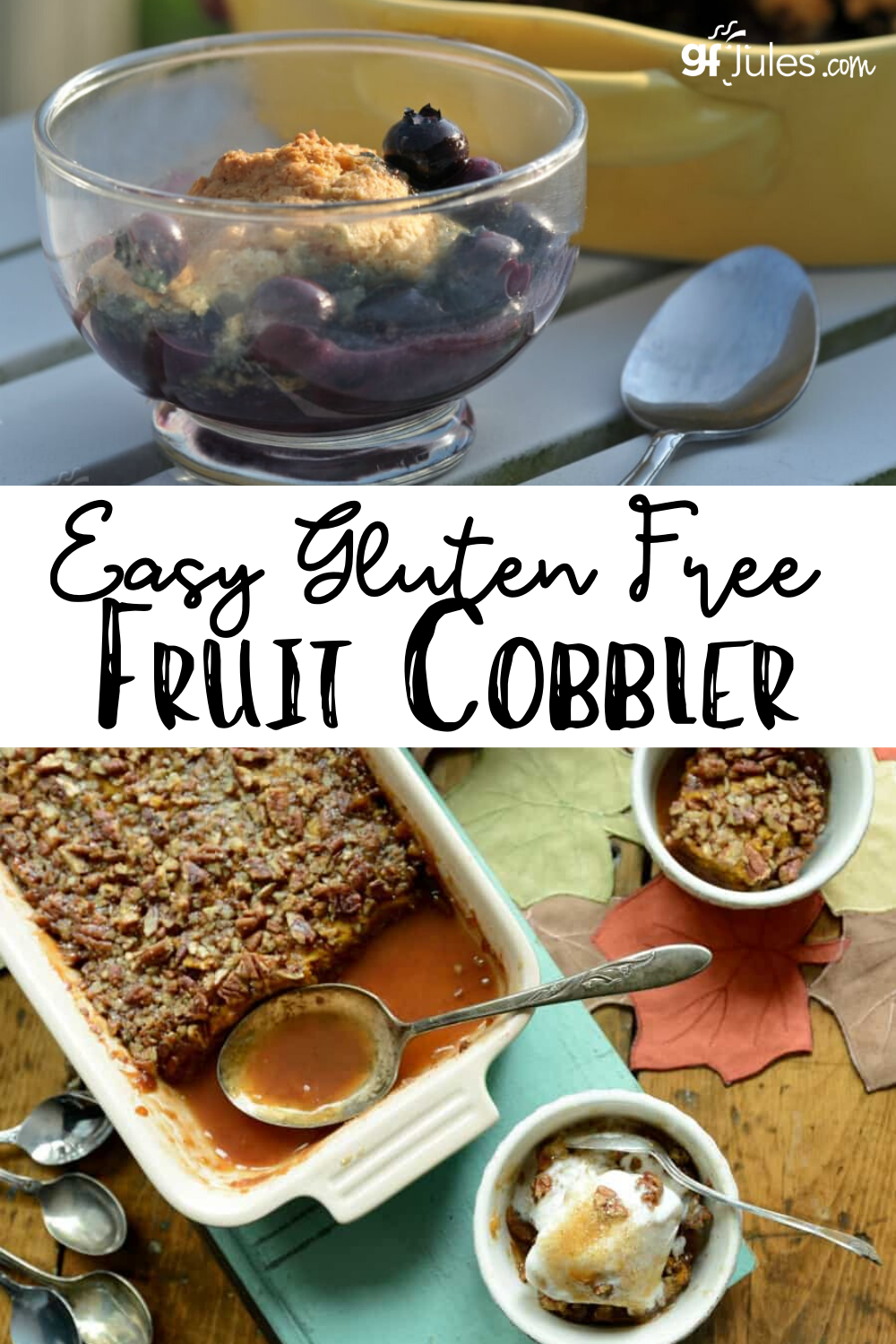 Easy Gluten Free Fruit Cobbler Recipe