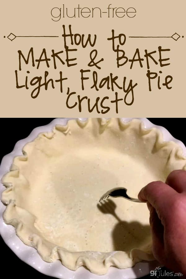 How to Bake a Frozen Gluten Free Pie Crust - gfJules